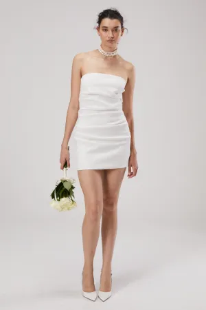 ALSTON CREPE MINI DRESS
