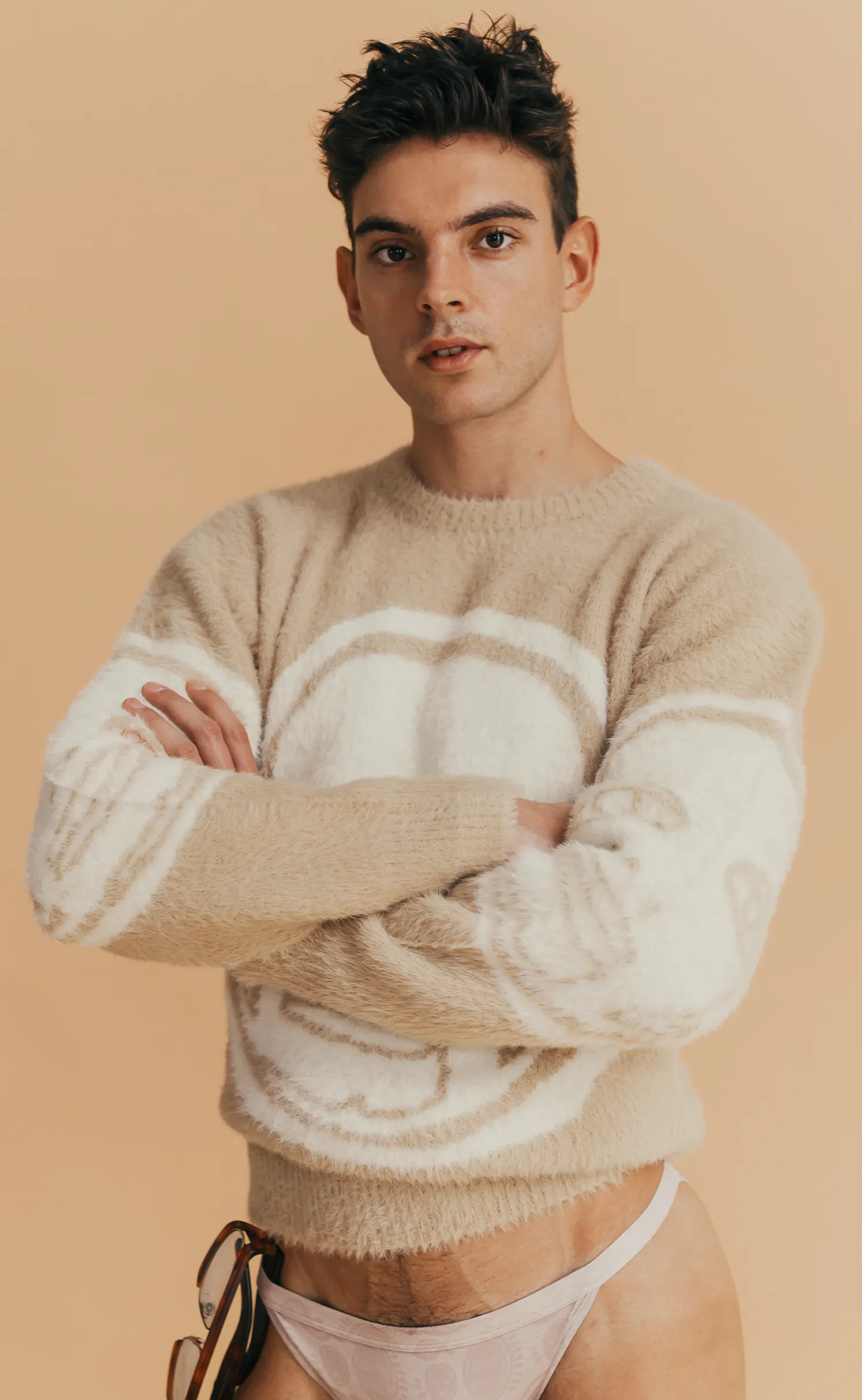 'AOY' Mohair Sweater
