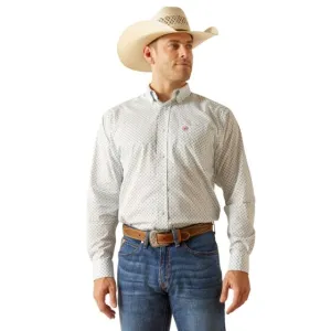 Ariat Men's Wrinkle Free Irving Classic Fit Shirt - White