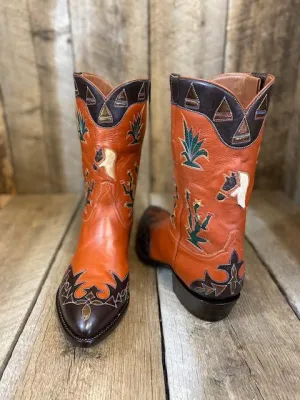 Arizona Cognac Buffalo Tres Outlaws Men's Classic 4258