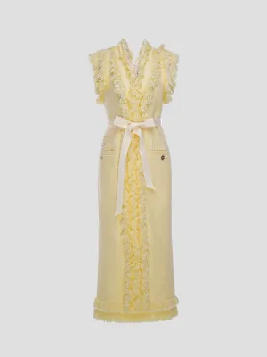 Arlo Dress in Yellow