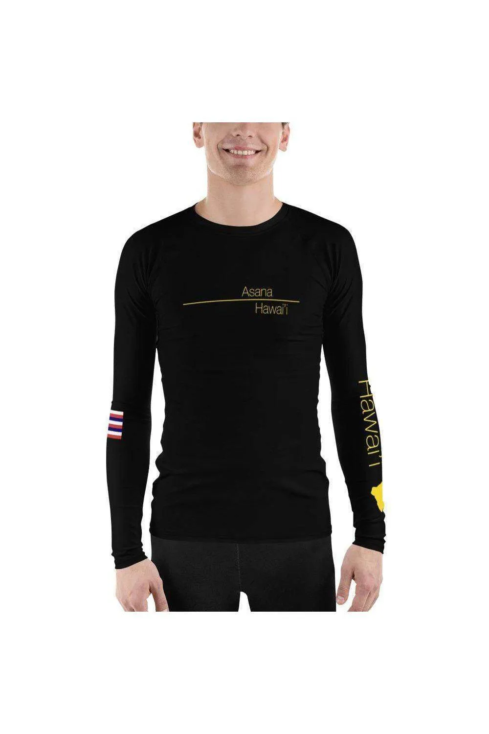 Asana Hawaii ʻAnaehoʻomalu Men's Rash Guard