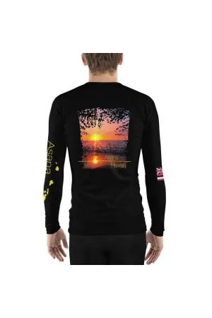 Asana Hawaii ʻAnaehoʻomalu Men's Rash Guard