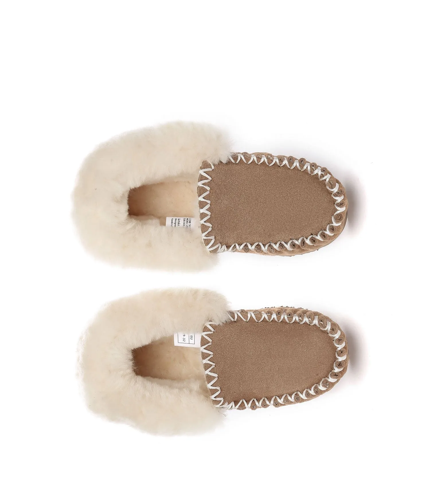 Australian Shepherd Kids Popo Moccasins - AS2058K