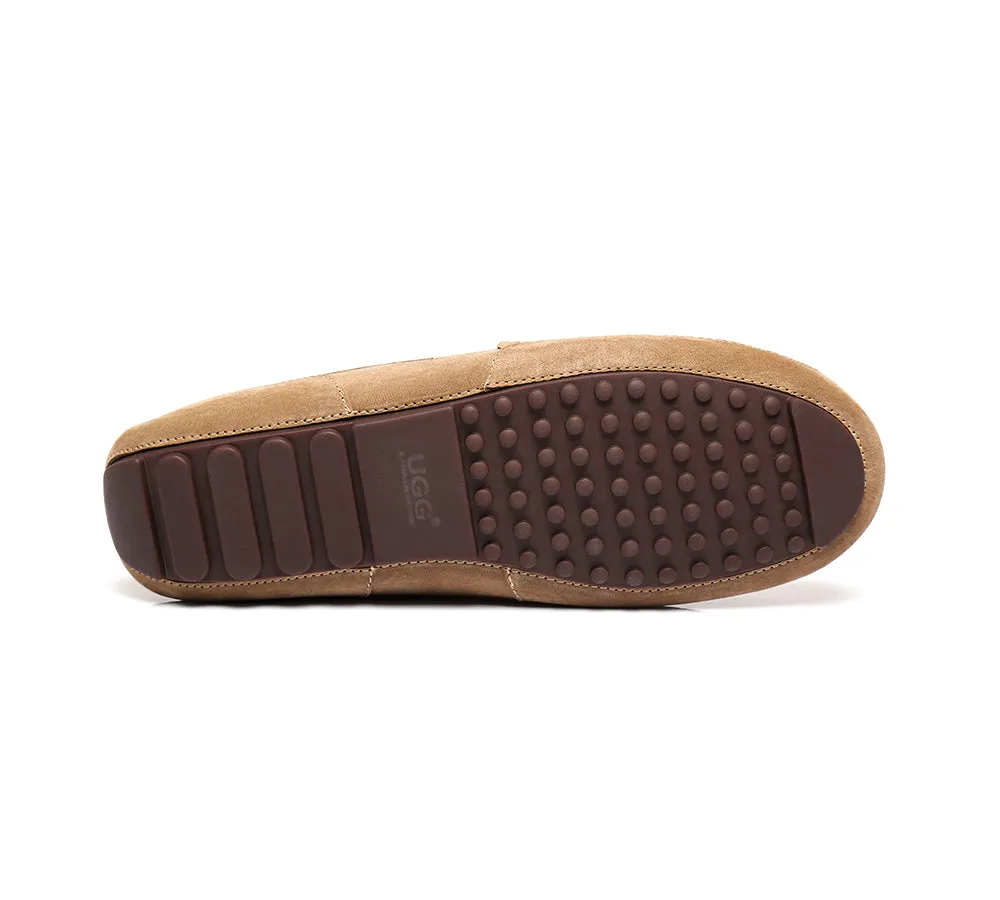 AUSTRALIAN SHEPHERD® Mens Fashion Ugg Moccasin