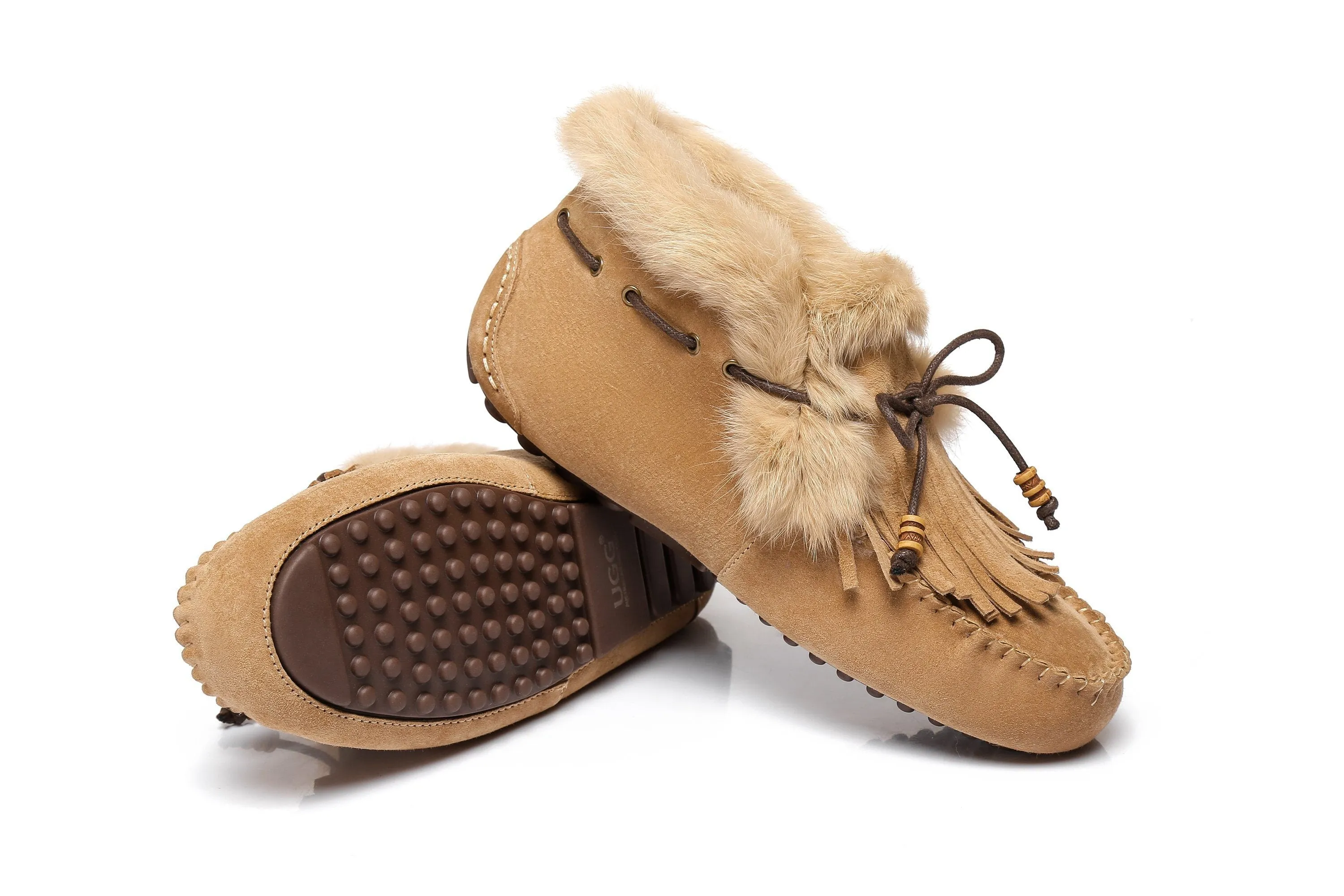 Australian Shepherd® UGG Suna Moccasin High Top Ladies Tassel