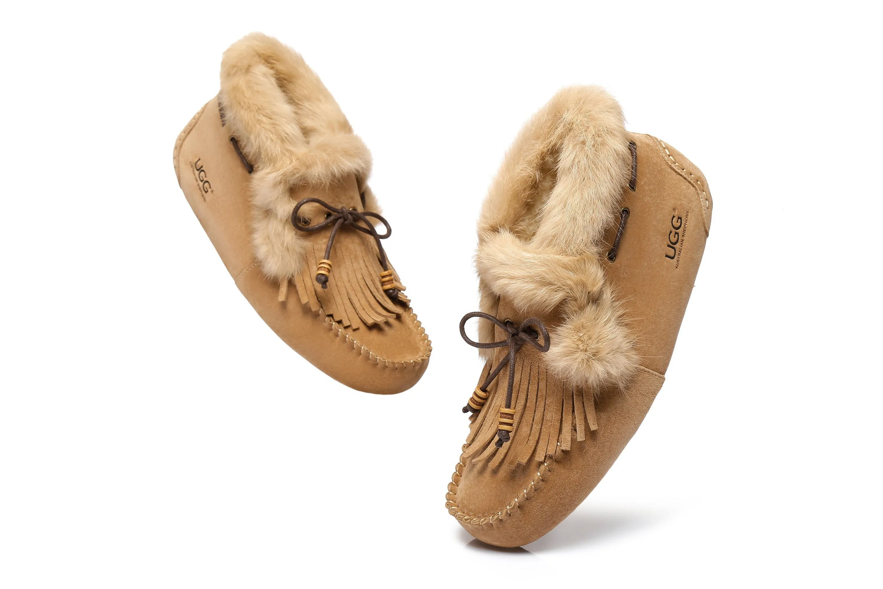 Australian Shepherd® UGG Suna Moccasin High Top Ladies Tassel