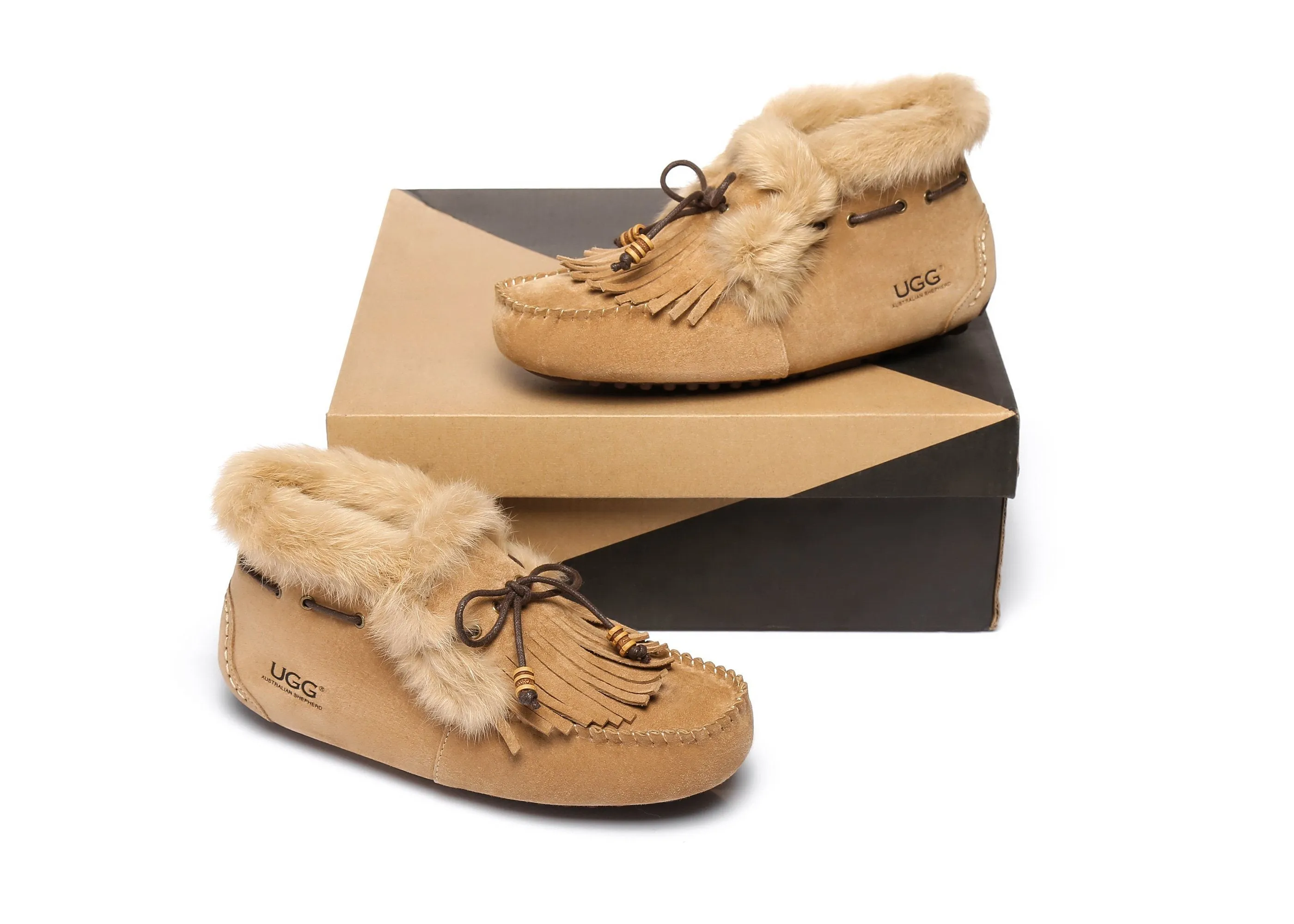 Australian Shepherd® UGG Suna Moccasin High Top Ladies Tassel