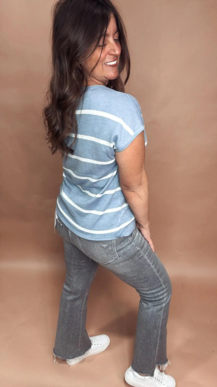 Baby Blue Lightweight Sweater