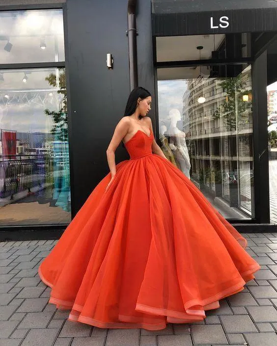 Ball Gown Sweetheart Open Back Black and Green Satin Long Prom Dresses  PG736