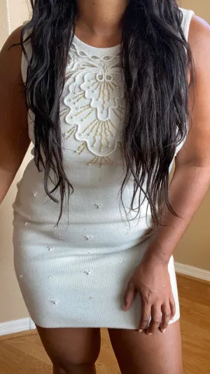 Beaded BodyCon Dress