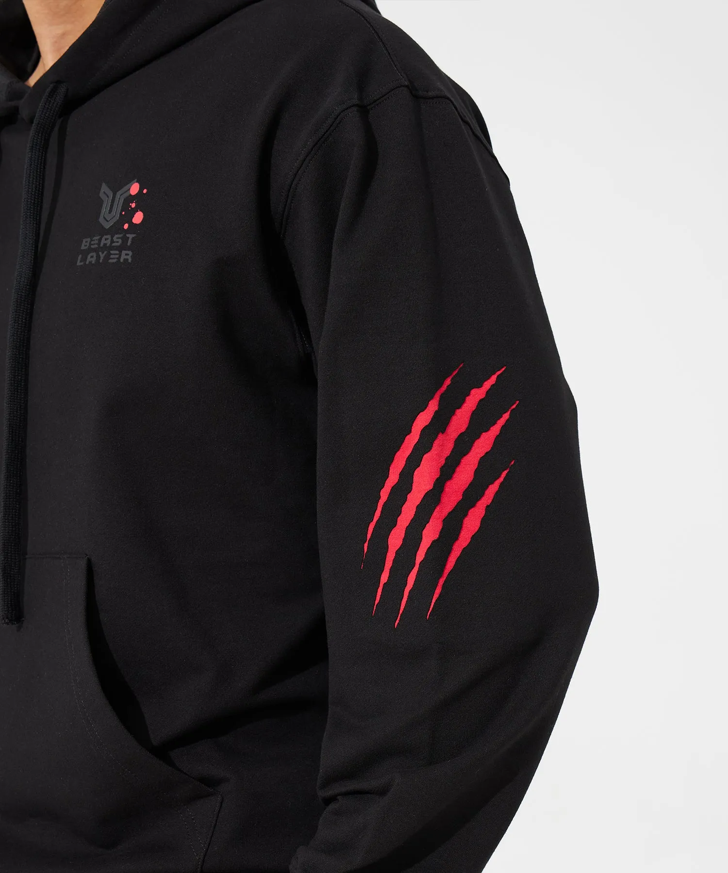 Beast Essential Black Claw Hoodie-The Scratch