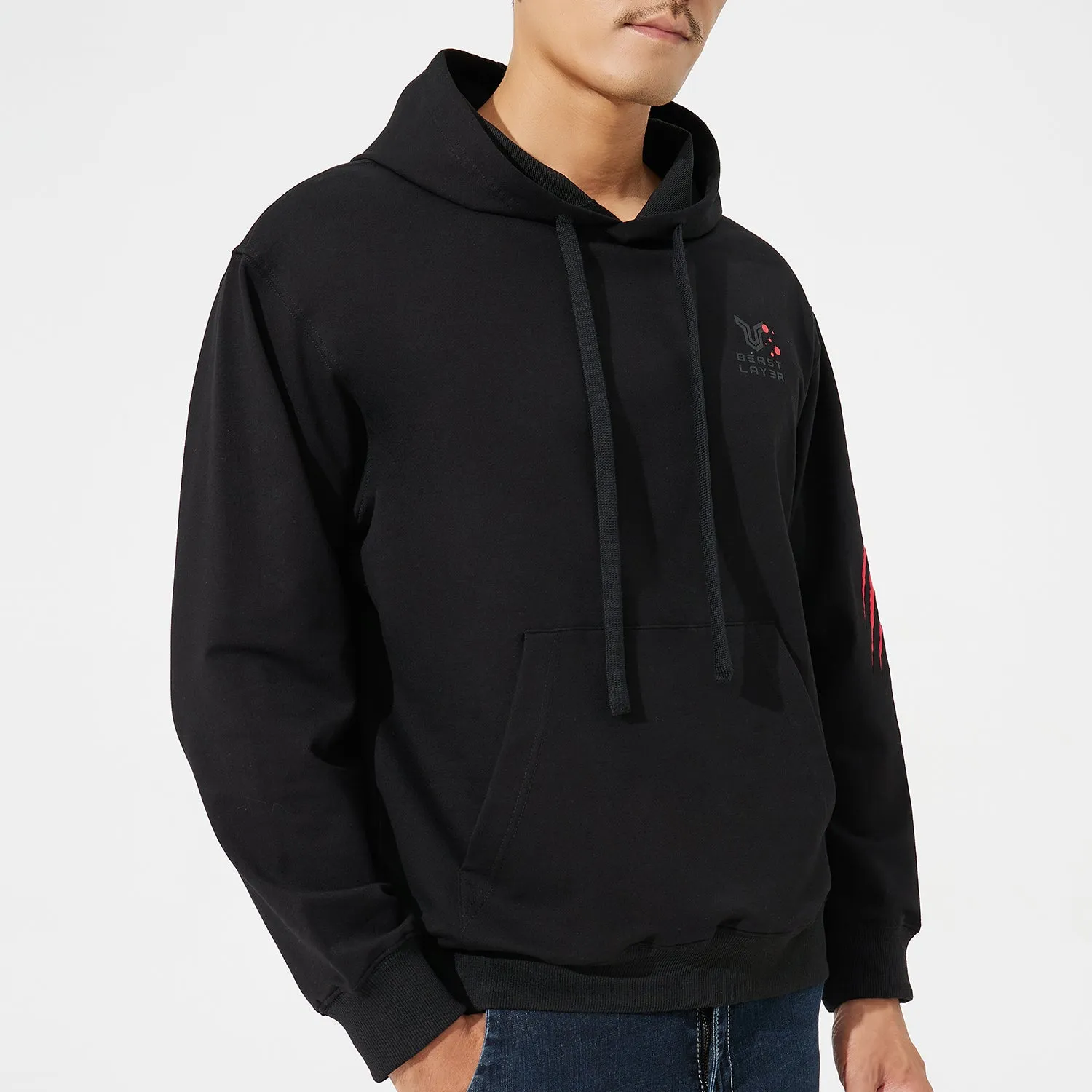 Beast Essential Black Claw Hoodie-The Scratch
