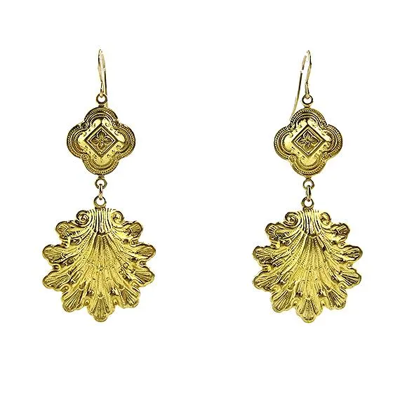 Benin Shell Earrings