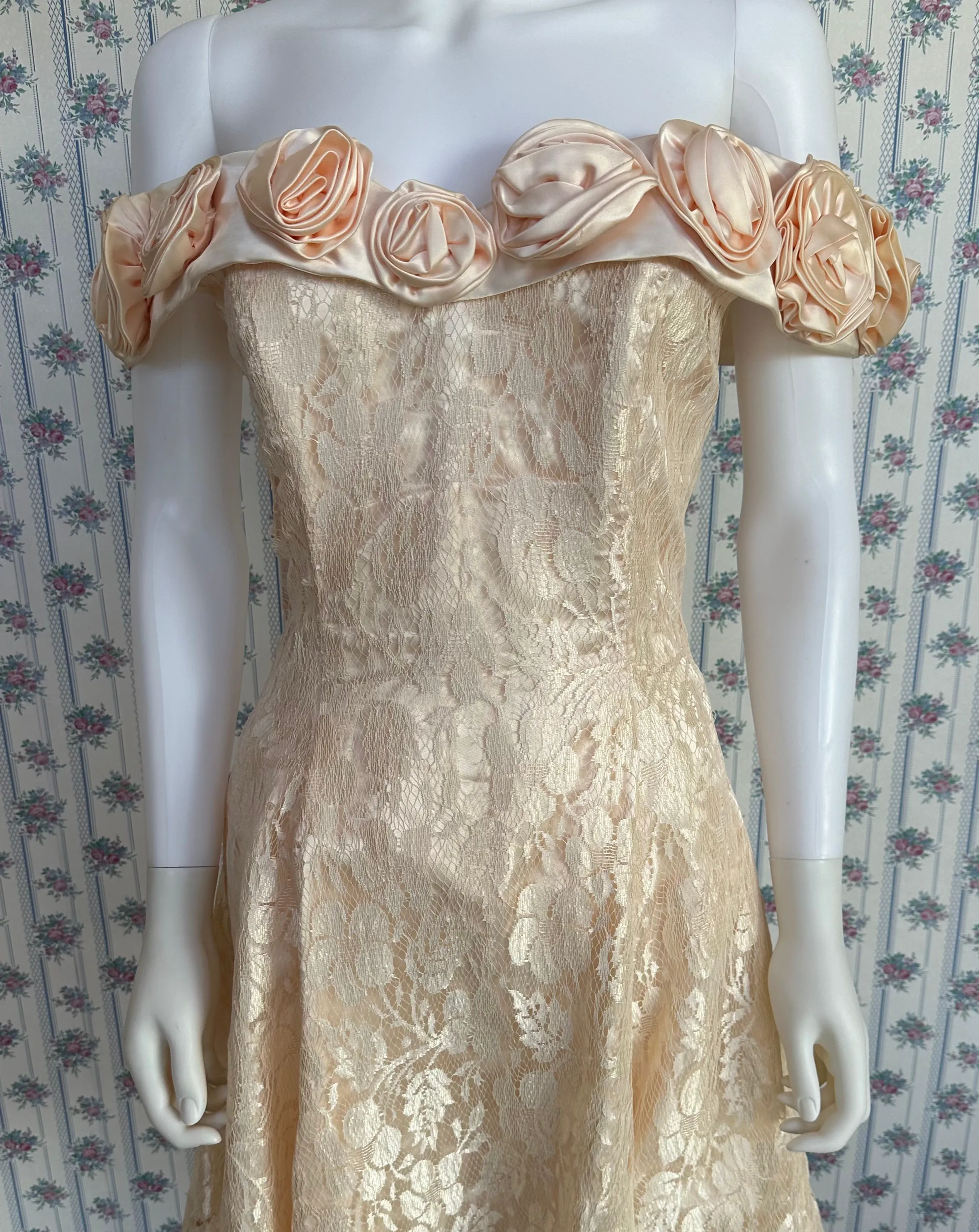 Betsy & Adam Vintage Rose Dress