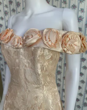 Betsy & Adam Vintage Rose Dress