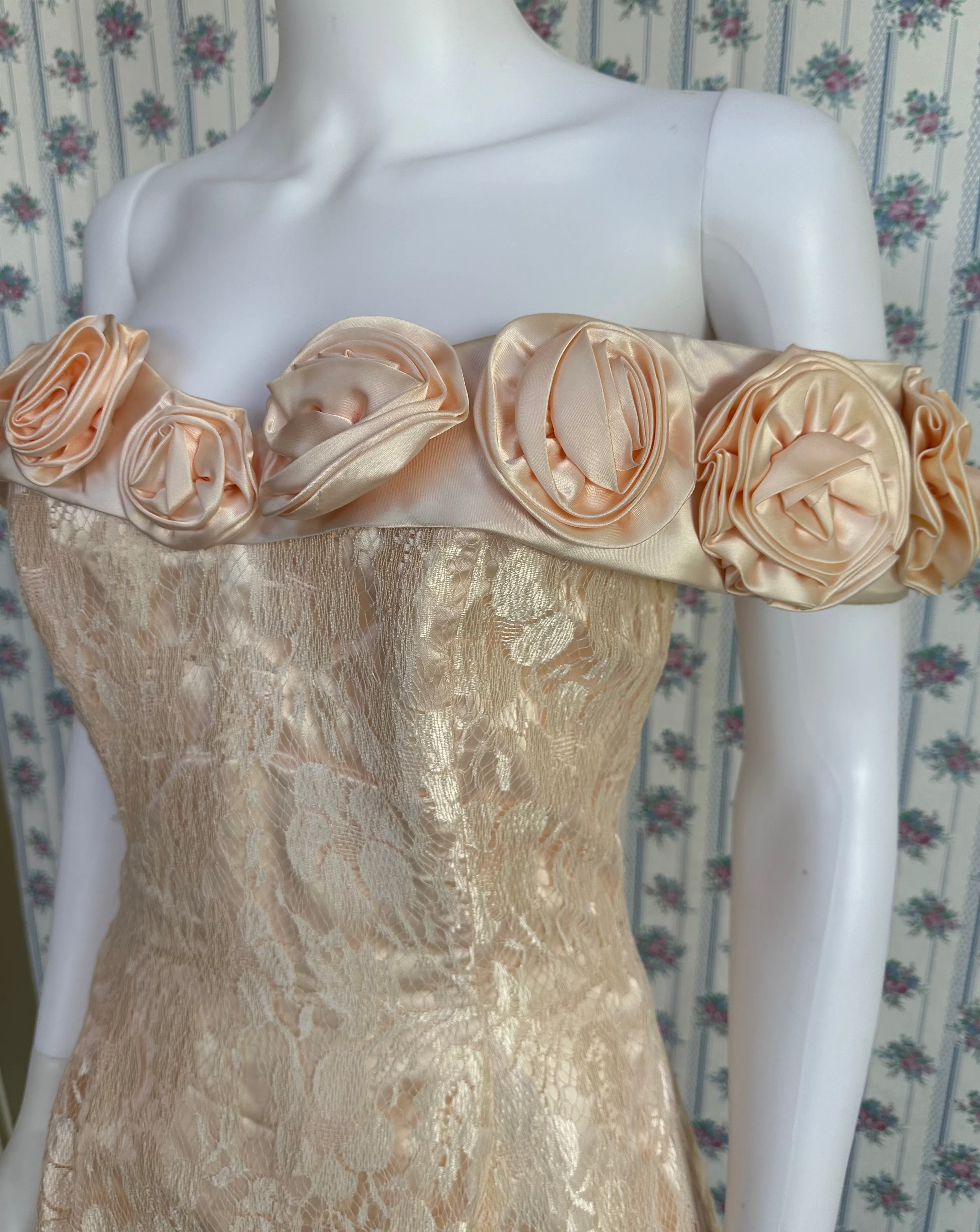 Betsy & Adam Vintage Rose Dress