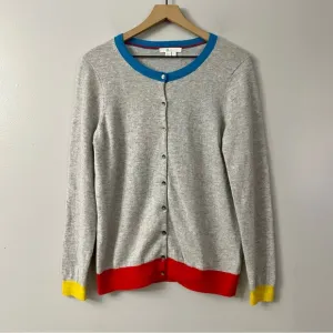 Boden Cashmere Color Trimmed Cardigan
