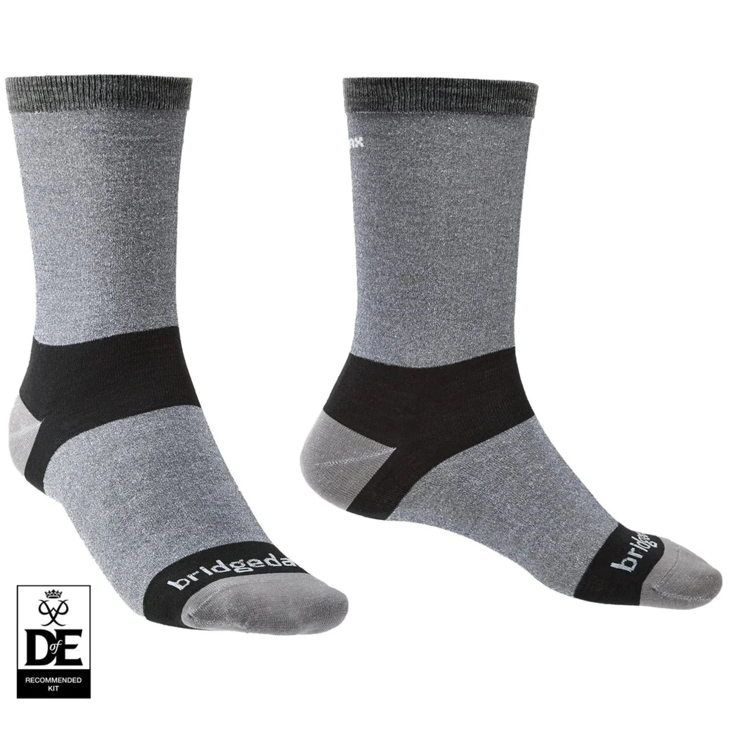 Bridgedale Mens Base Layer Coolmax Liner 2-Pack