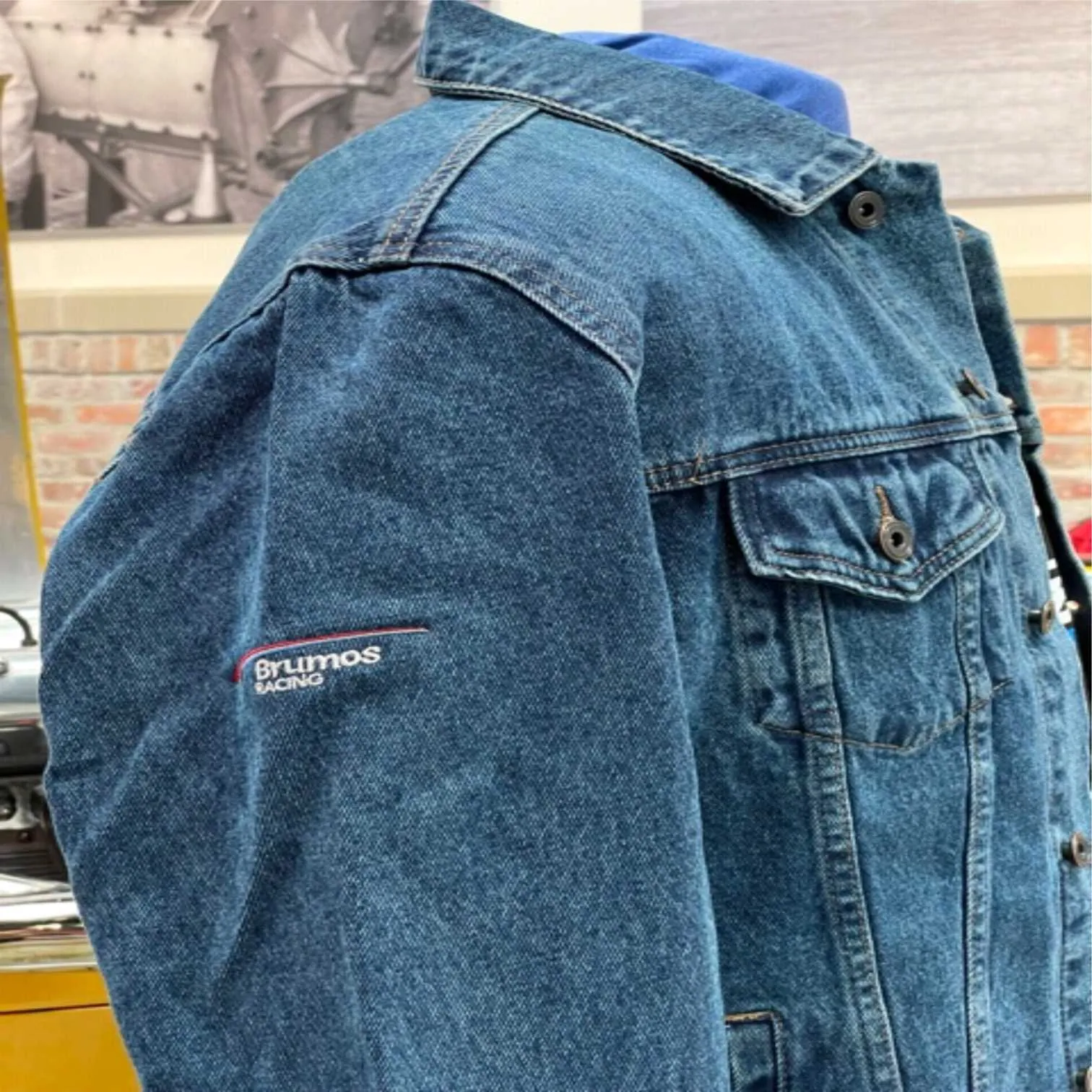 Brumos Collection Men's Classic Denim Jacket