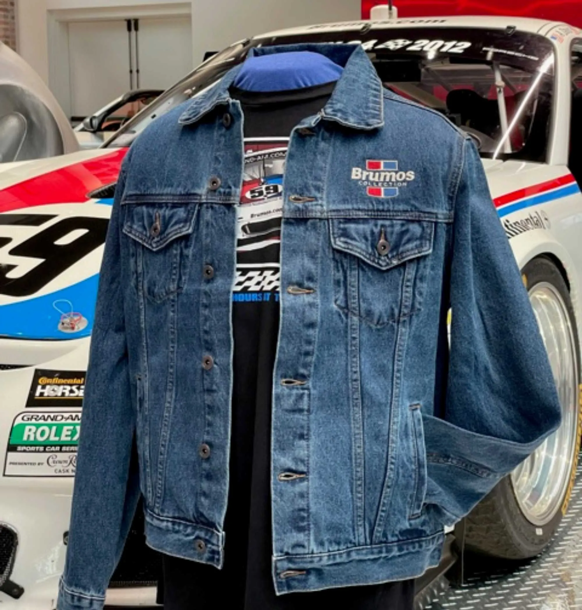 Brumos Collection Men's Classic Denim Jacket