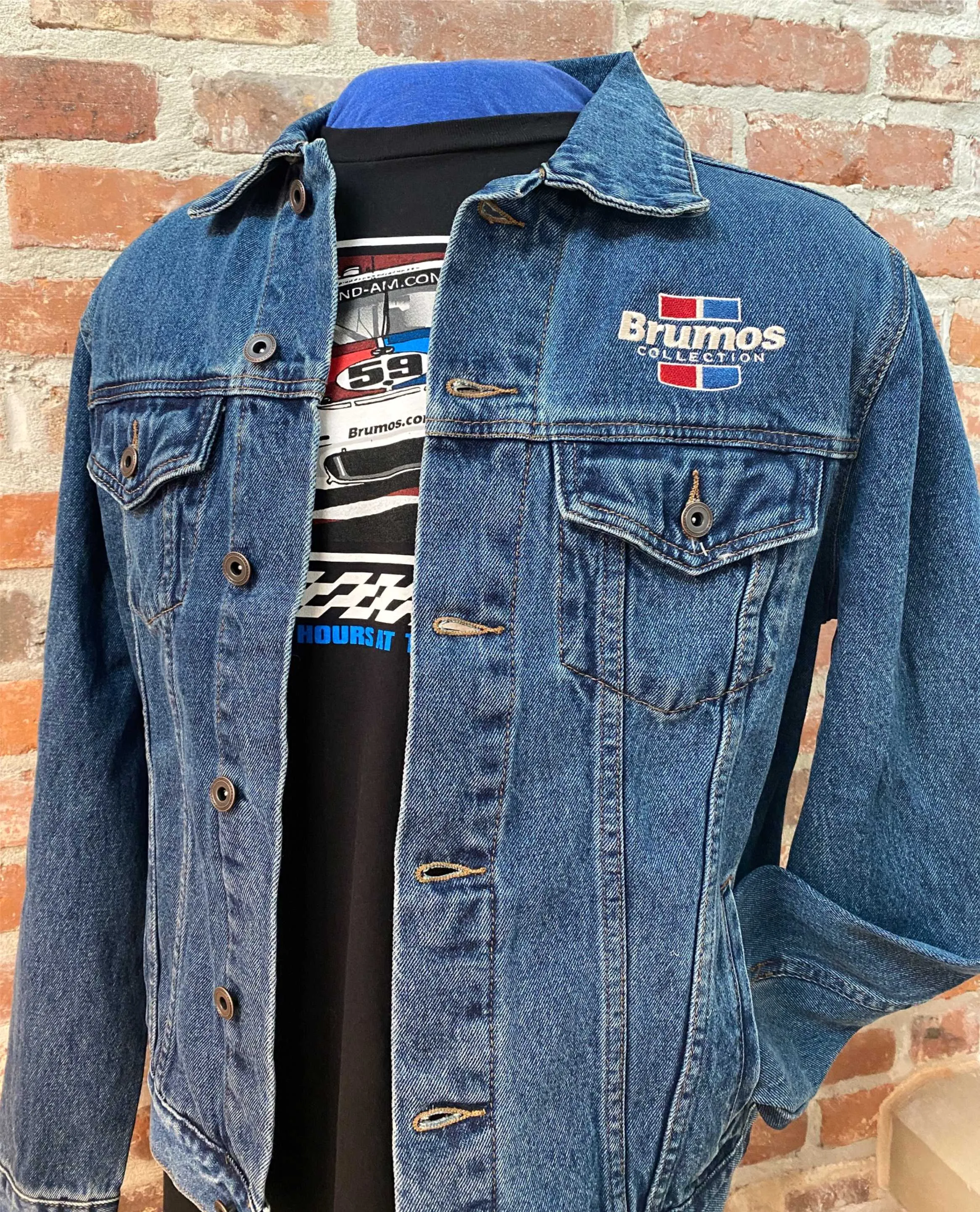 Brumos Collection Men's Classic Denim Jacket