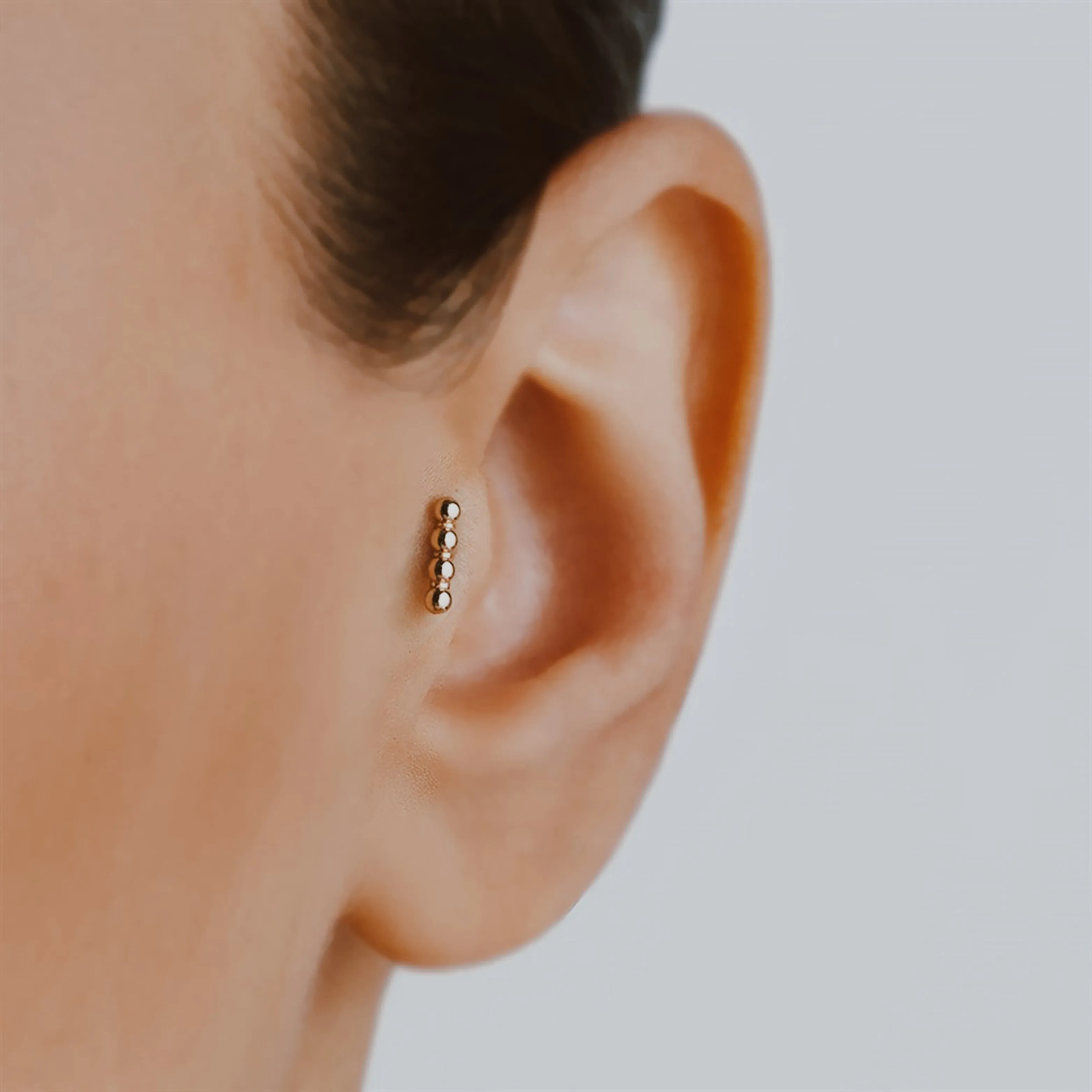 Bubble Bar Flatback Stud