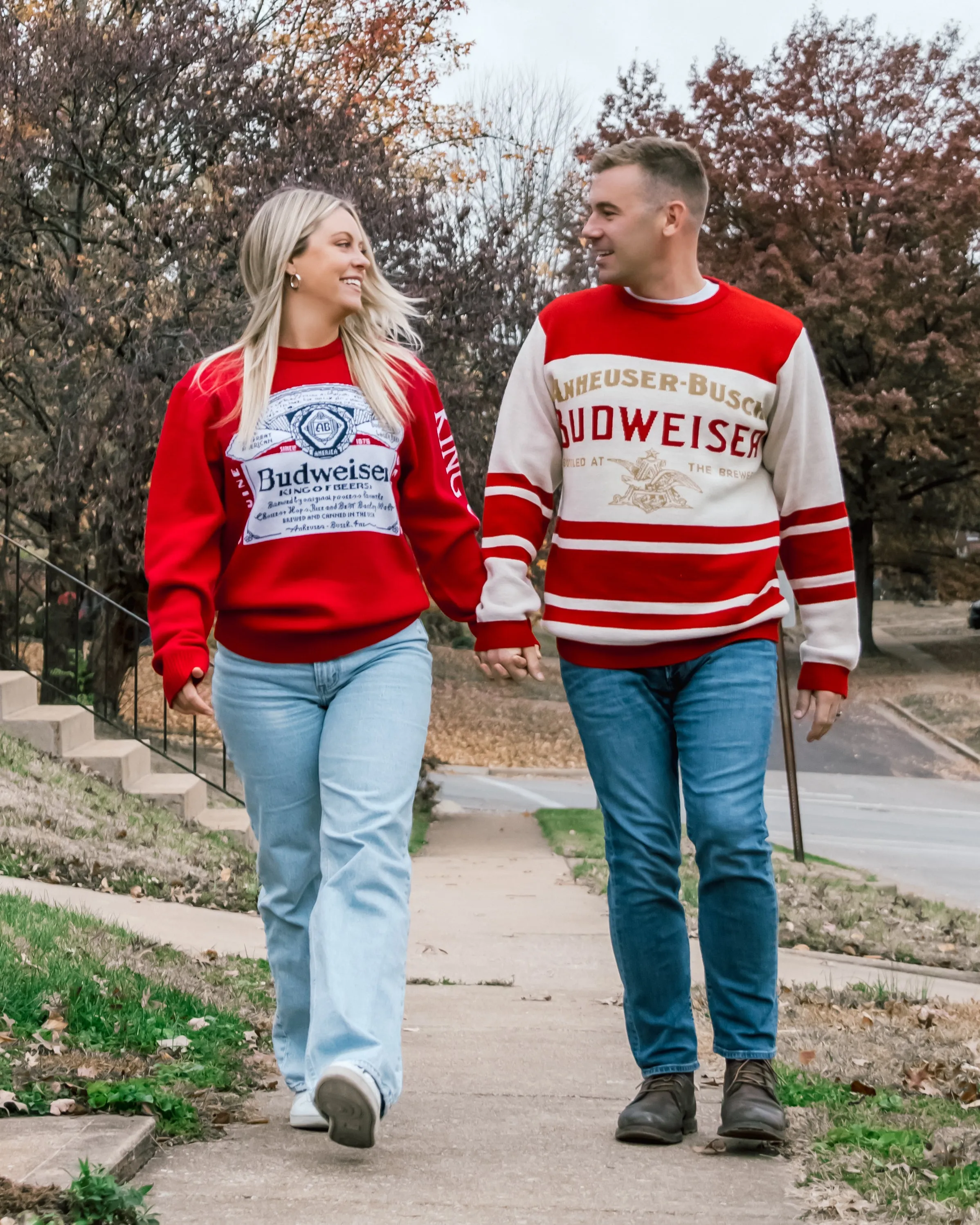 Budweiser Vintage Sign Sweater