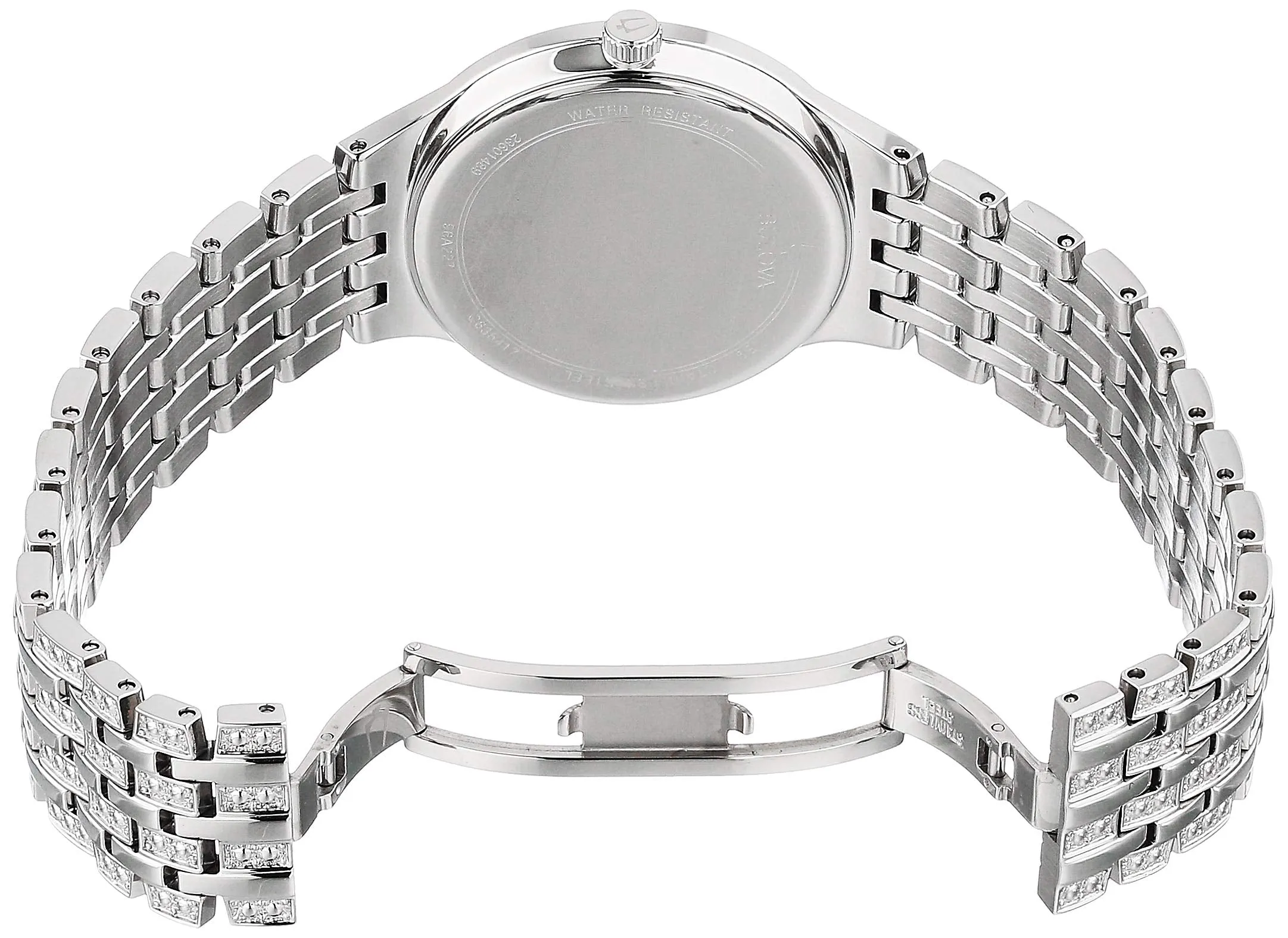 BULOVA Men's Crystal Watch 96A227
