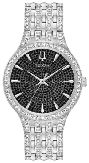 BULOVA Men's Crystal Watch 96A227