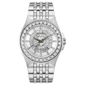 BULOVA Men's Crystal Watch 96A236