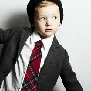 Campbell Dress Modern Child's Neck Tie