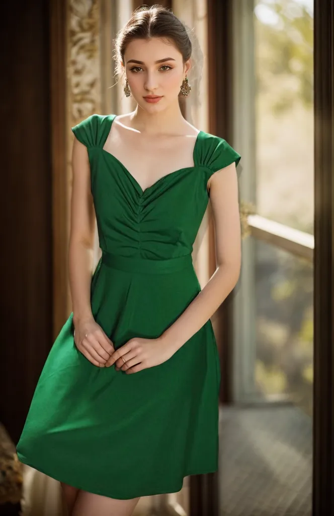 Cape shoulder ruched bodice La La Land style chiffon short prom dress