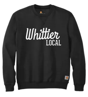 Carhartt Whittier Local Midweight Crewneck Sweatshirt - Black