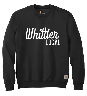 Carhartt Whittier Local Midweight Crewneck Sweatshirt - Black