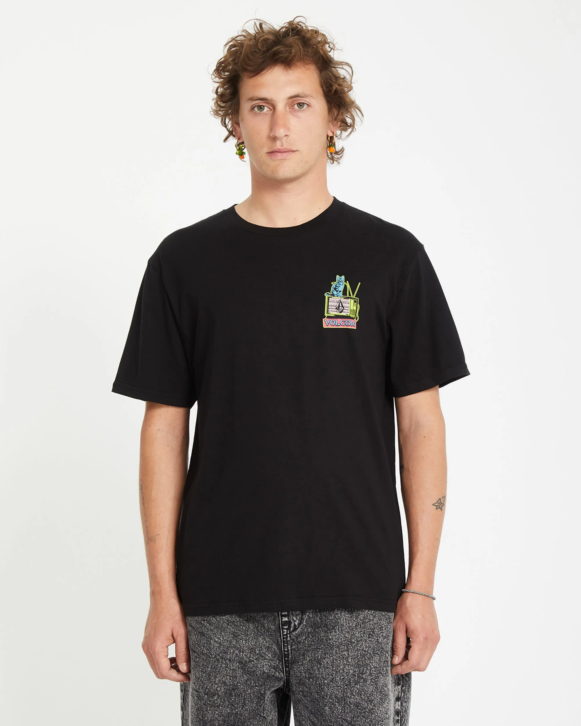 Catv T-shirt - BLACK