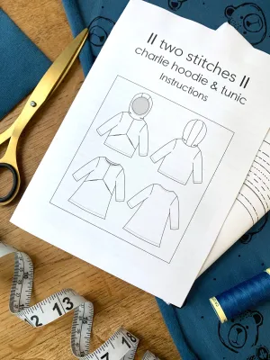 Charlie Hoodie & Tunic Sewing Pattern for Childrenswear