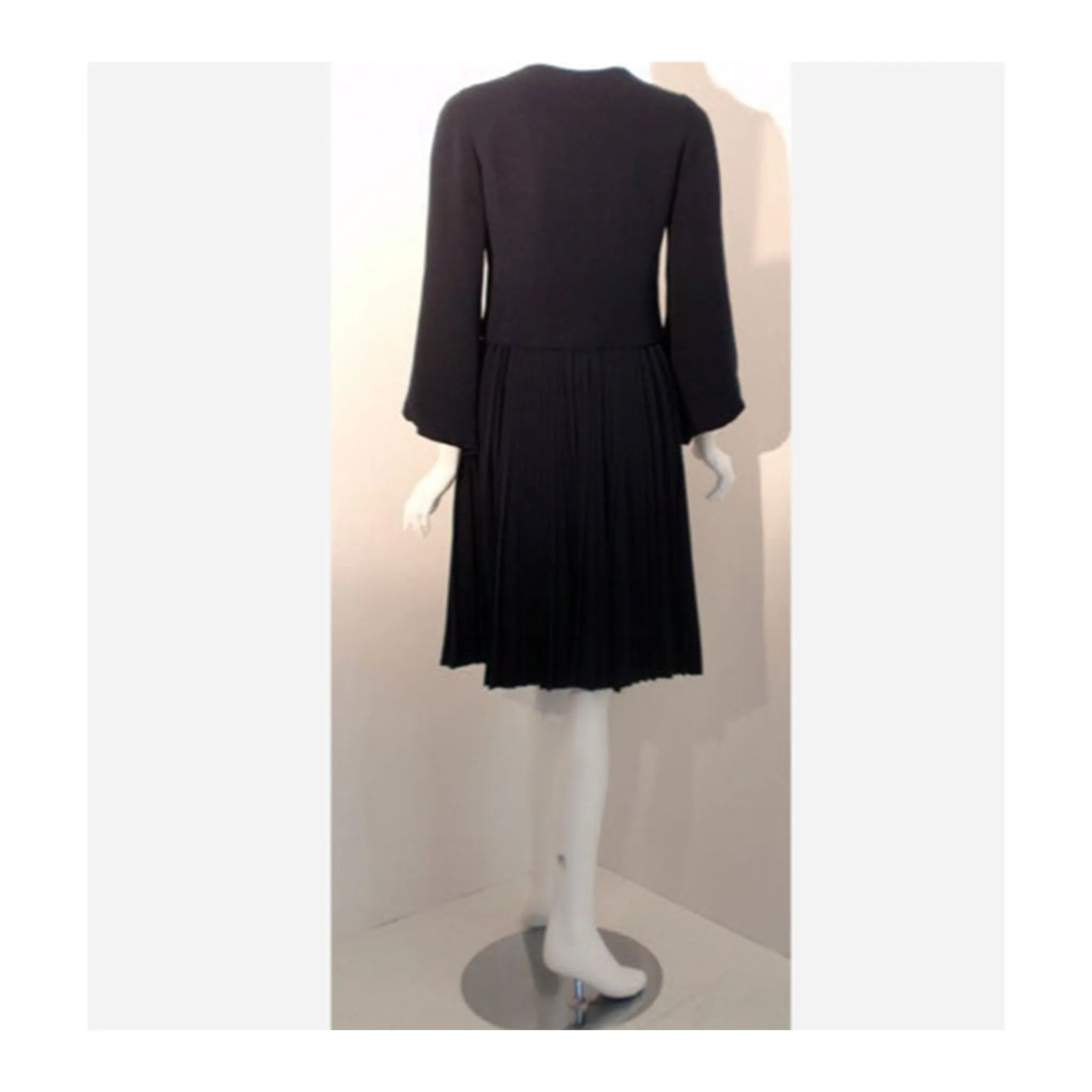 CHRISTIAN DIOR 1964 2 piece Navy Dress Suit Size 4