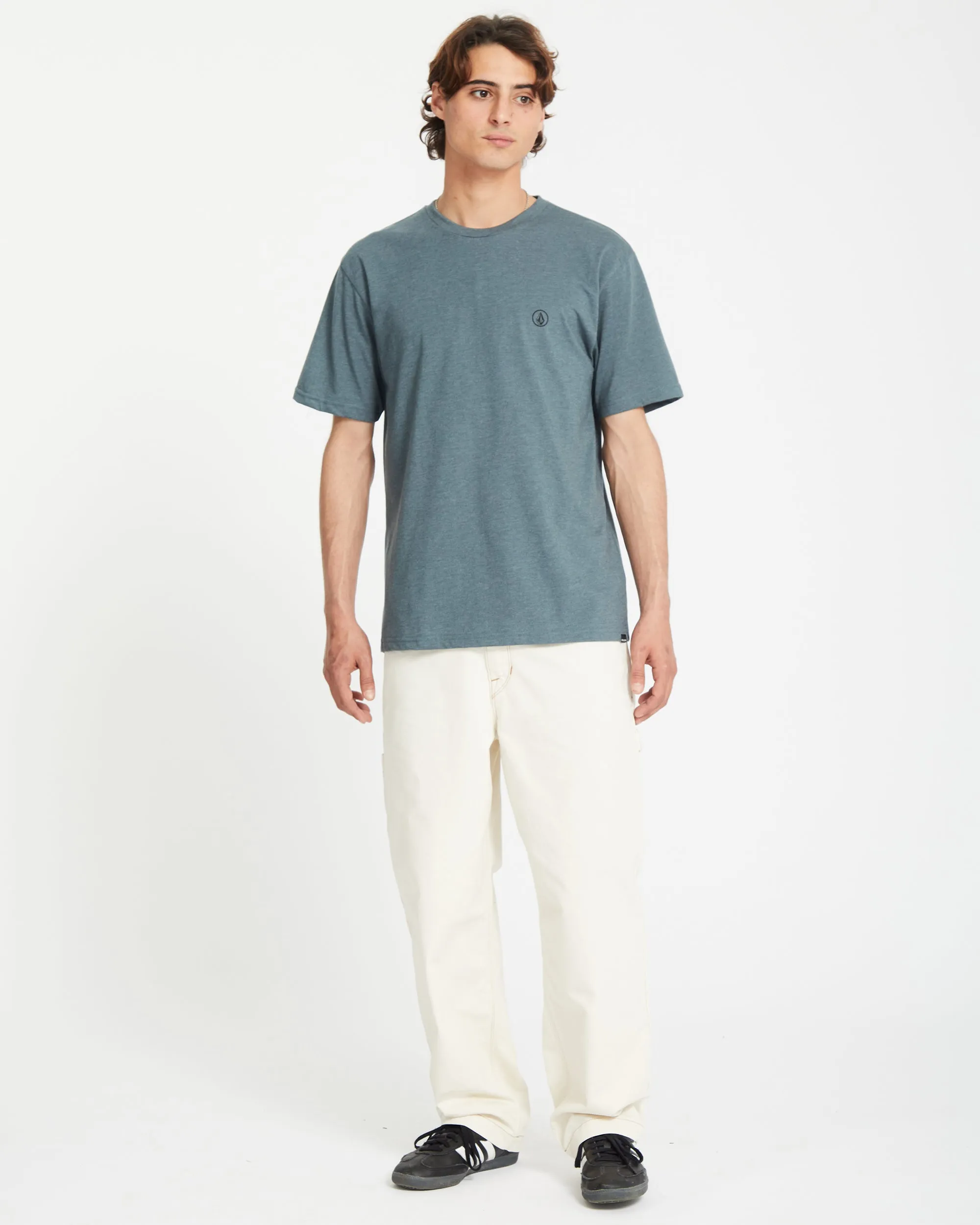 Circle Blanks T-shirt - DARK SLATE
