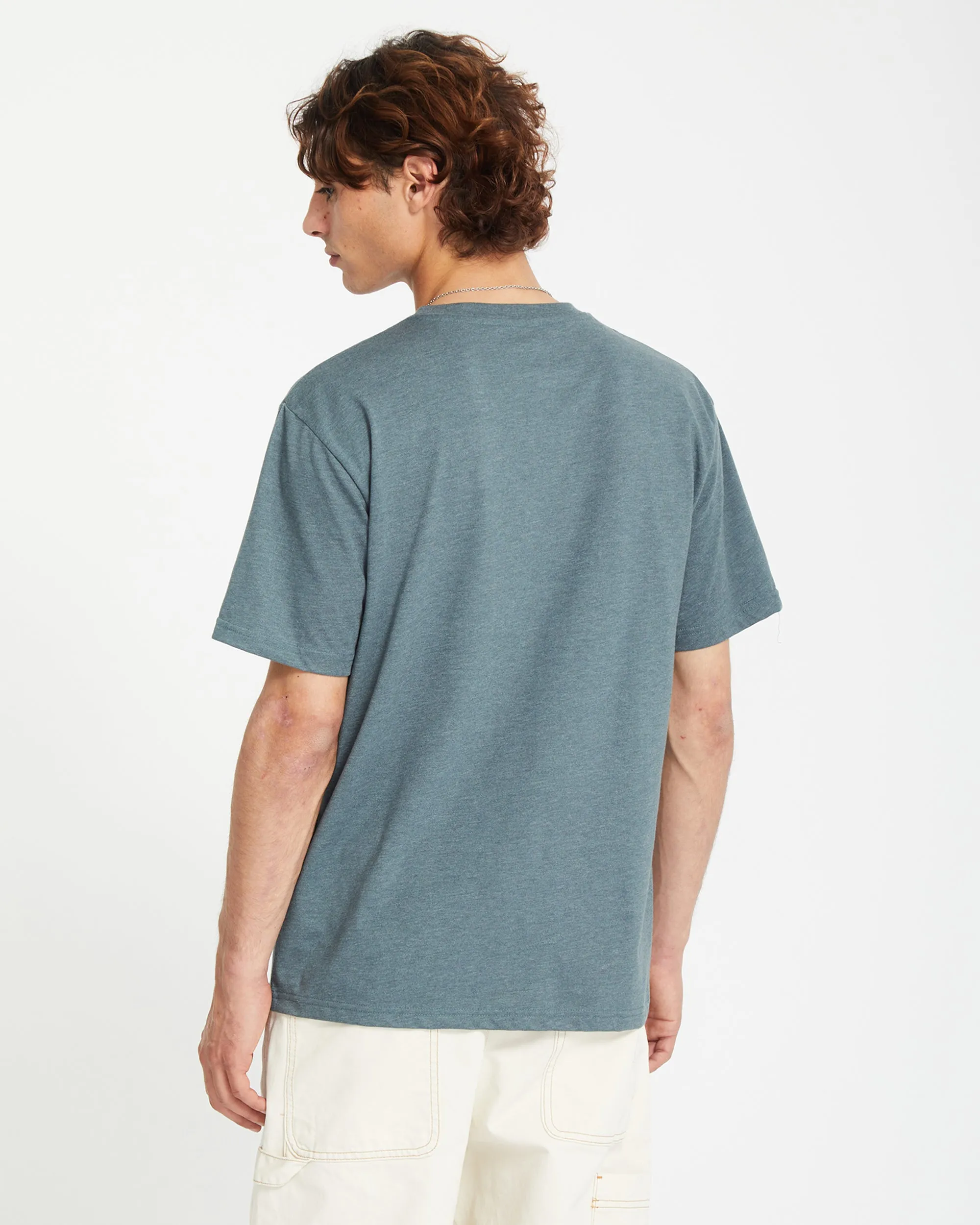 Circle Blanks T-shirt - DARK SLATE