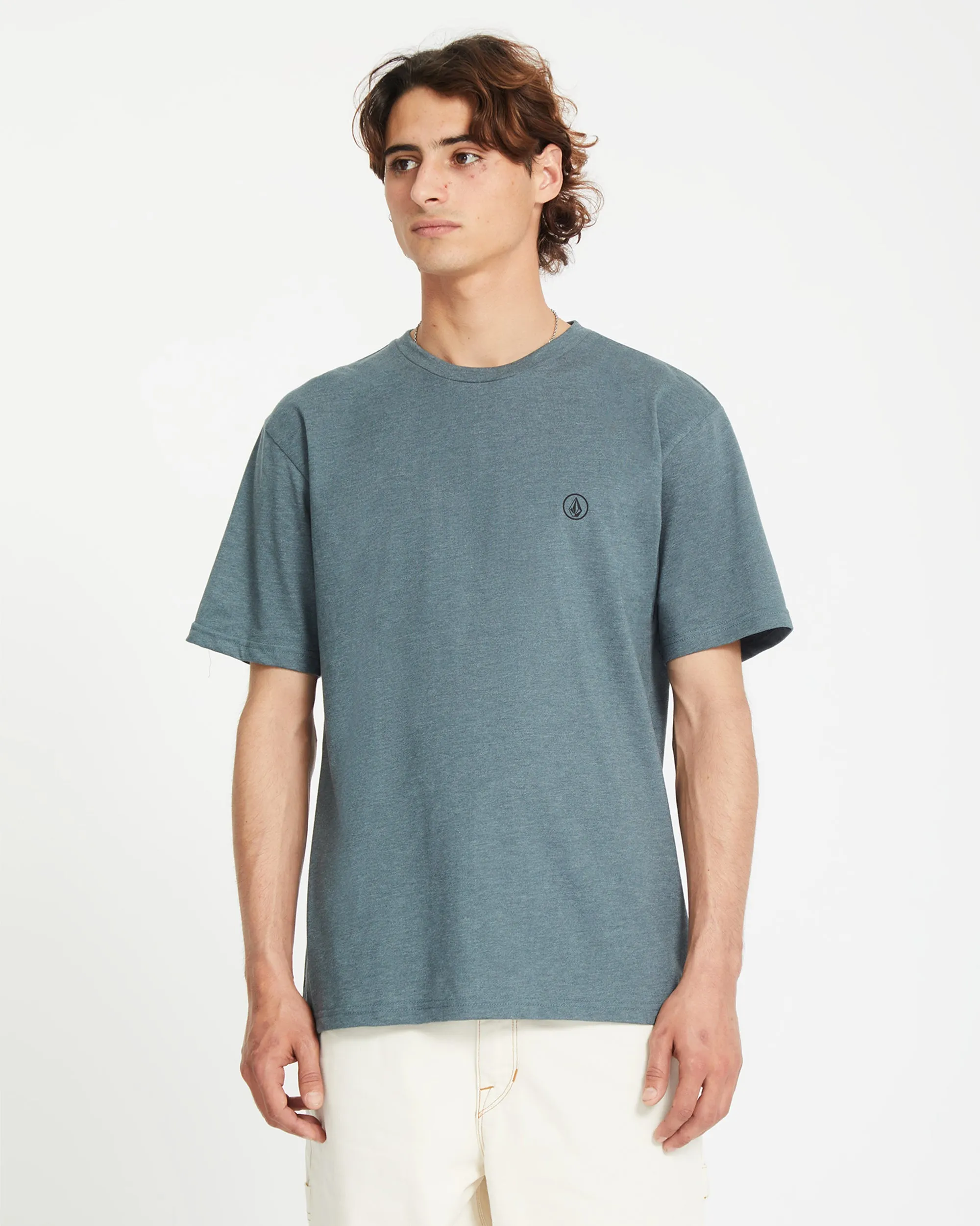 Circle Blanks T-shirt - DARK SLATE