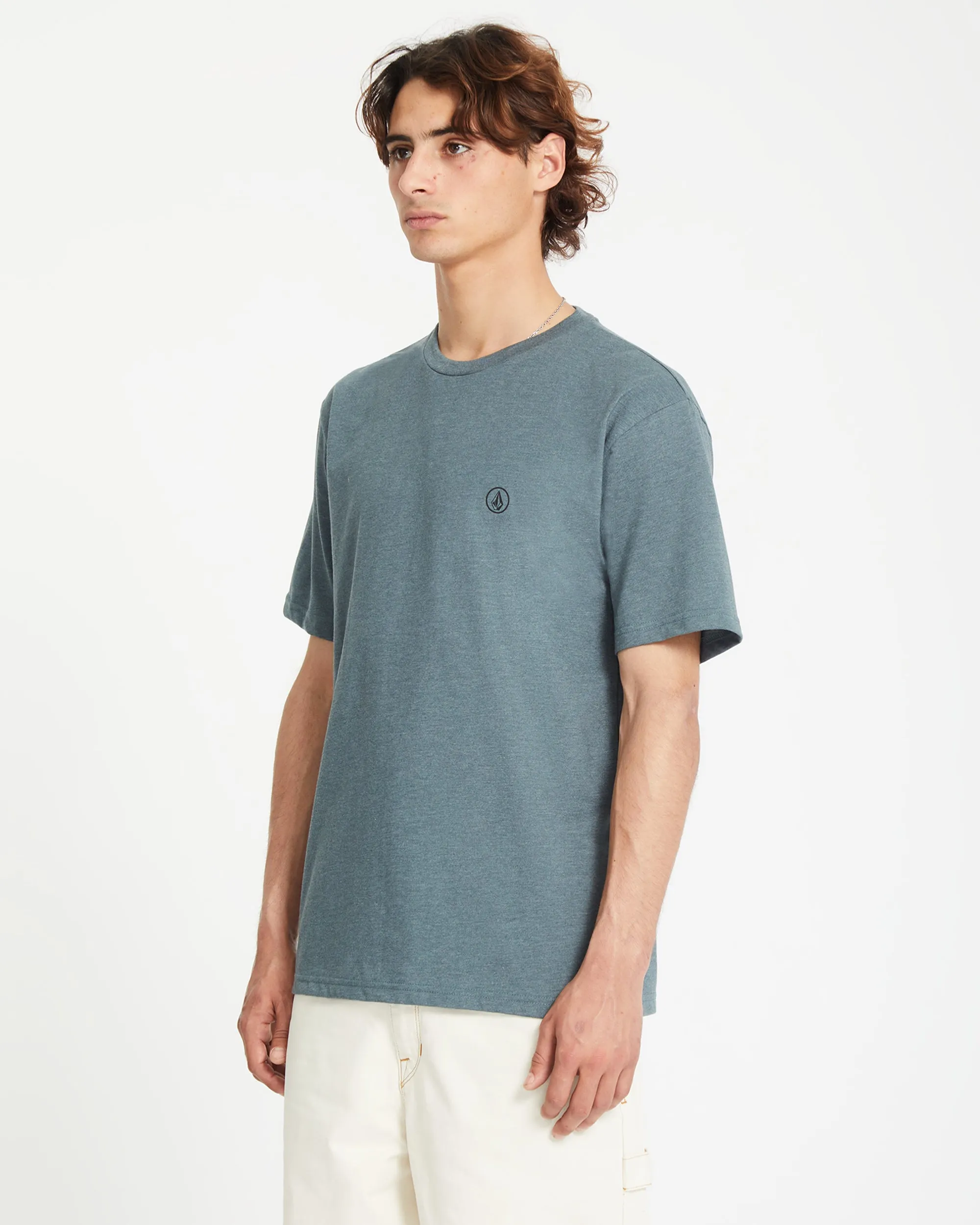 Circle Blanks T-shirt - DARK SLATE