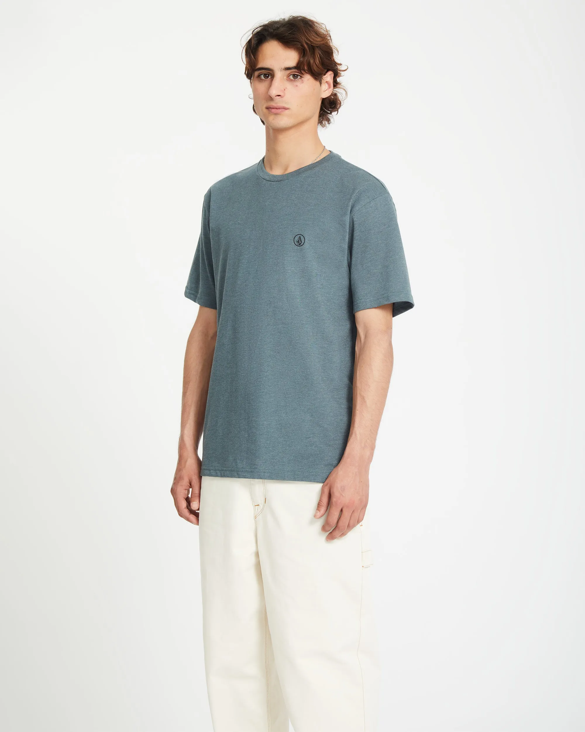 Circle Blanks T-shirt - DARK SLATE