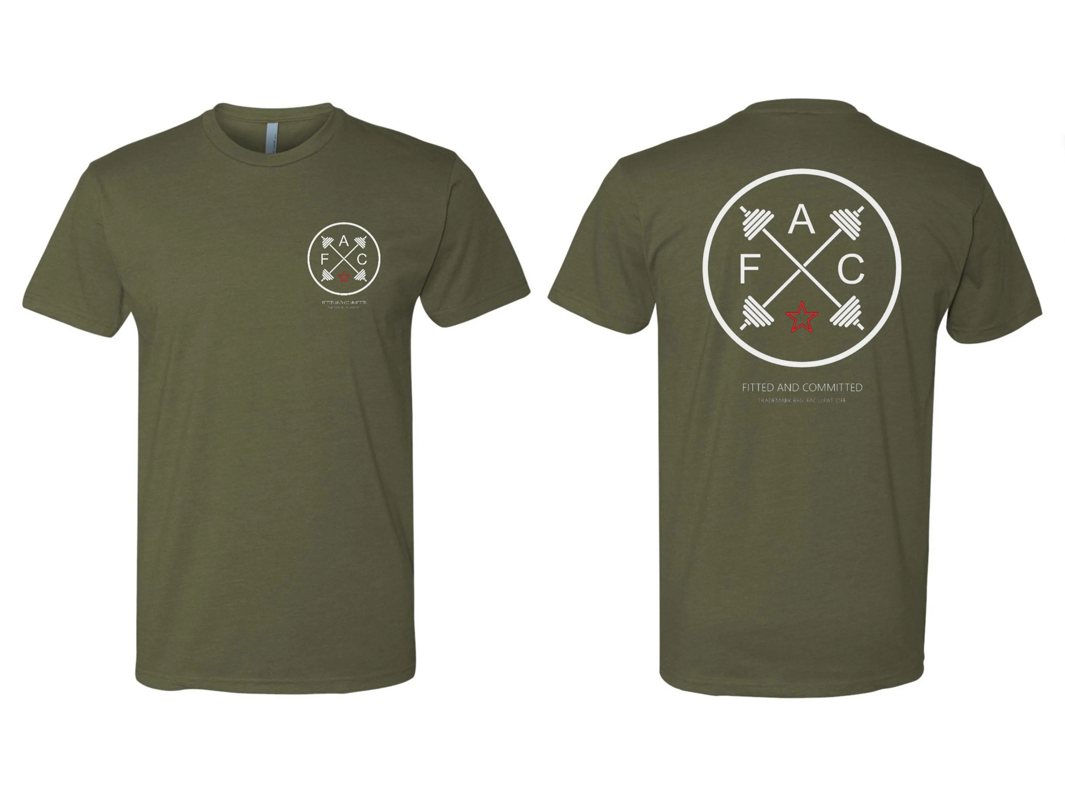 Circle FAC Men's Tee (Army Green)
