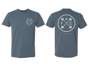 Circle FAC Men's Tee (Indigo Blue)