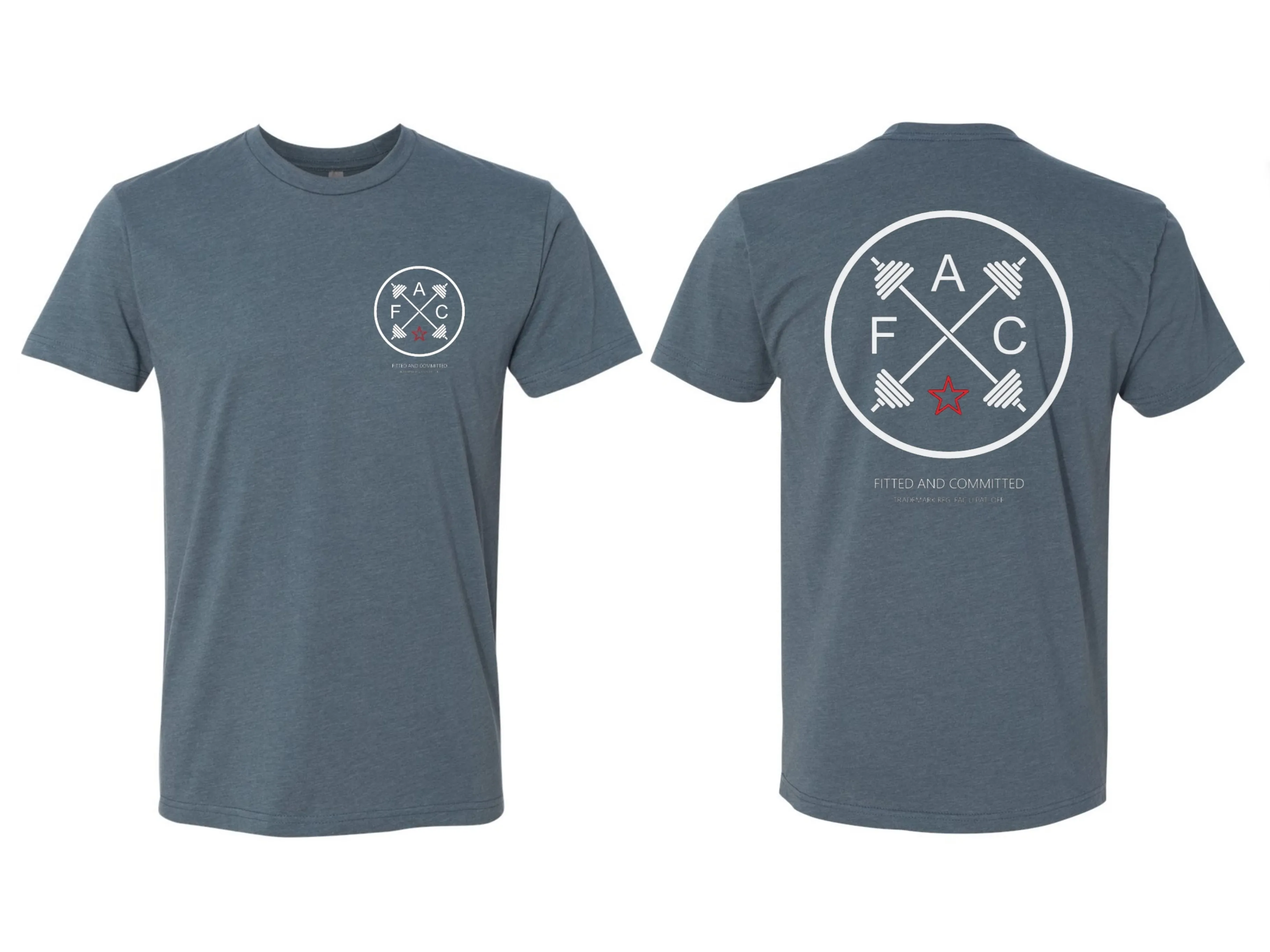 Circle FAC Men's Tee (Indigo Blue)