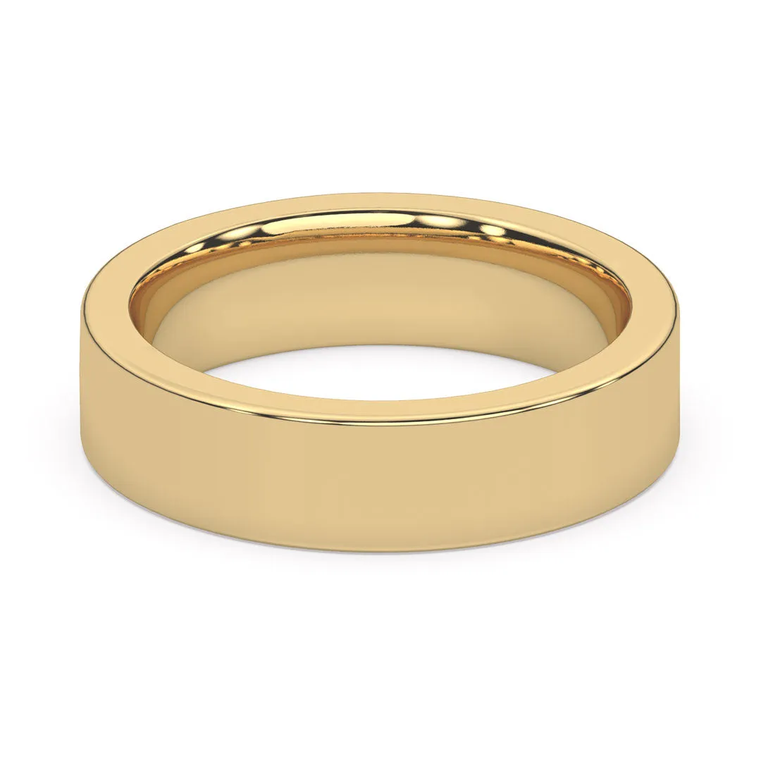 Classic 5mm Flat Band Ring