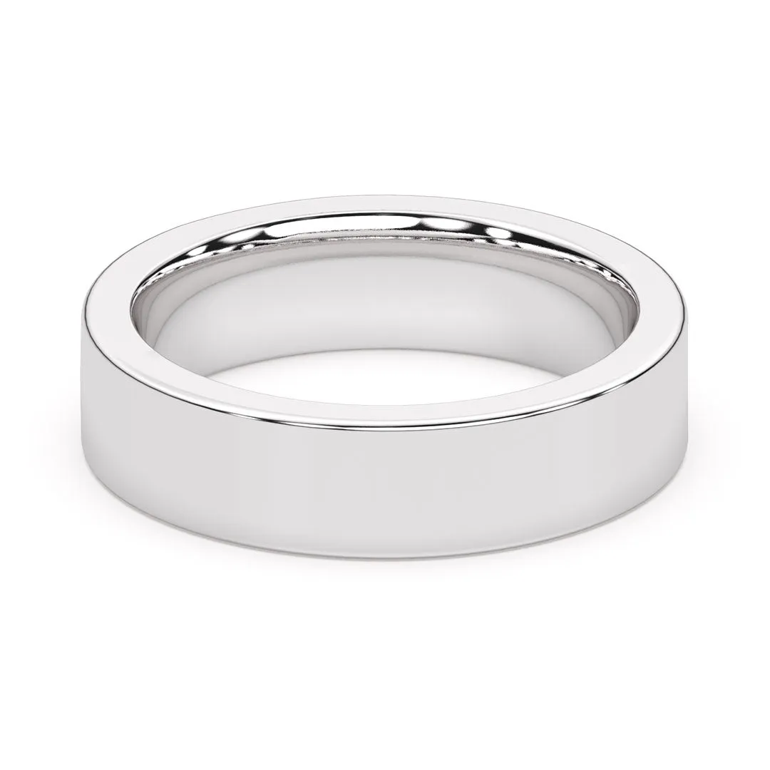 Classic 5mm Flat Band Ring