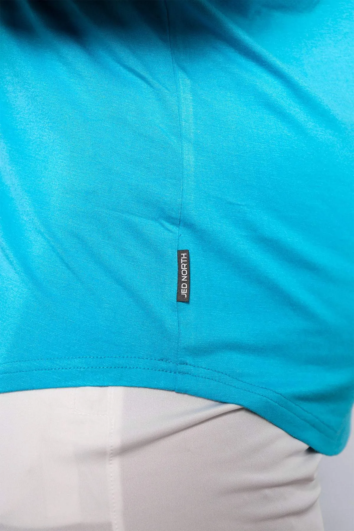 Classic Bodybuilding Racerback Stringer - Sky Blue