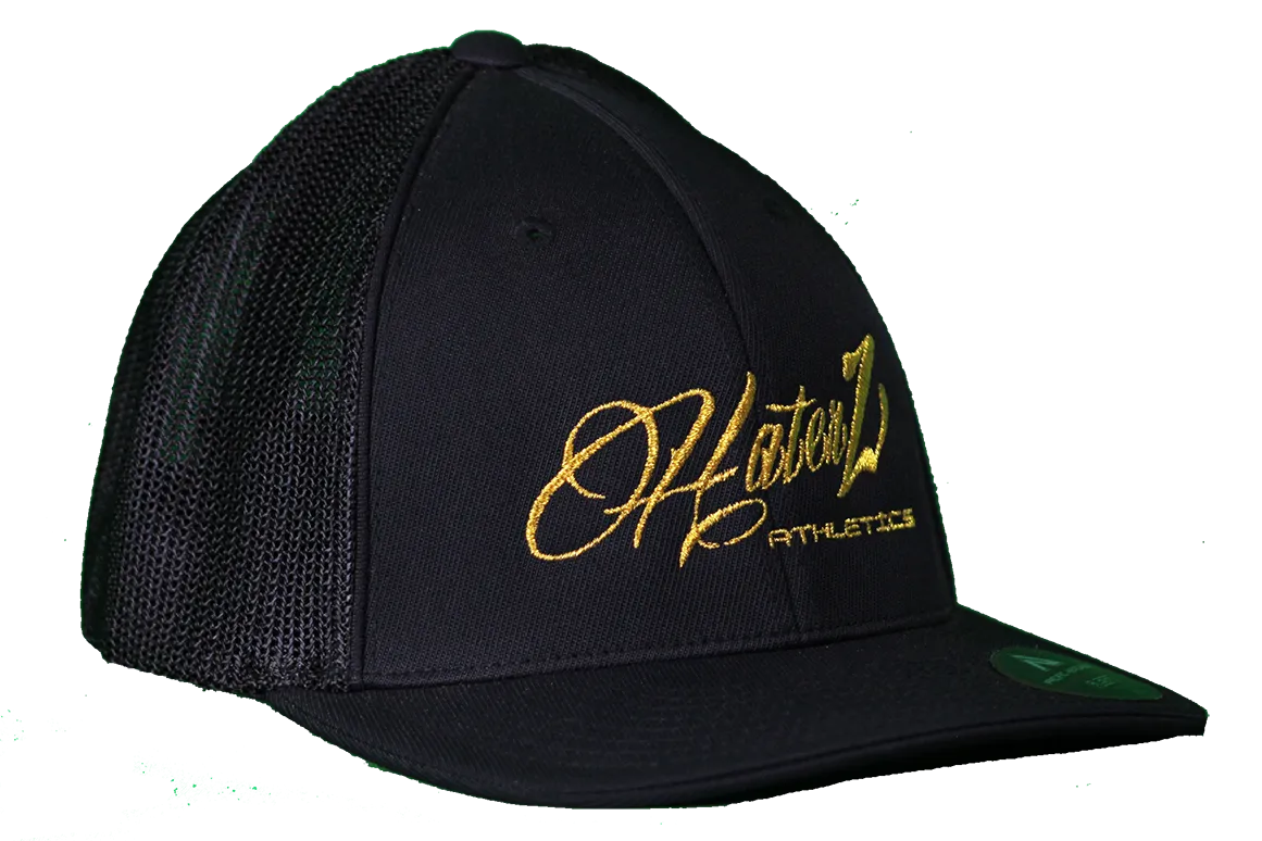 Classic Haterz Hat (Black/Gold)